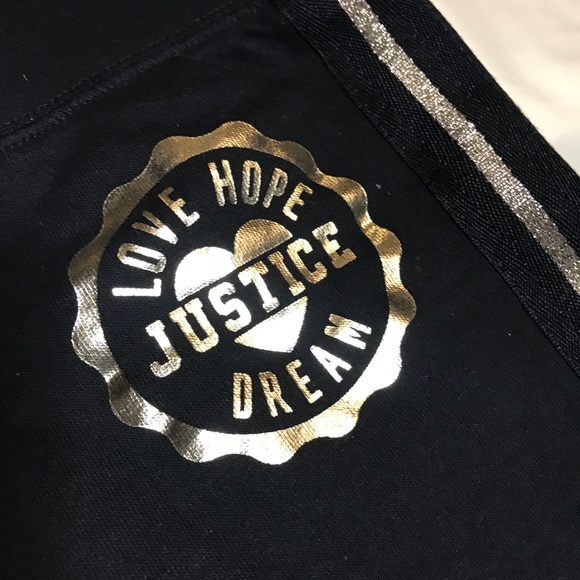 2 pairs of justice sweatpants girls size 10 - Picture 5 of 7